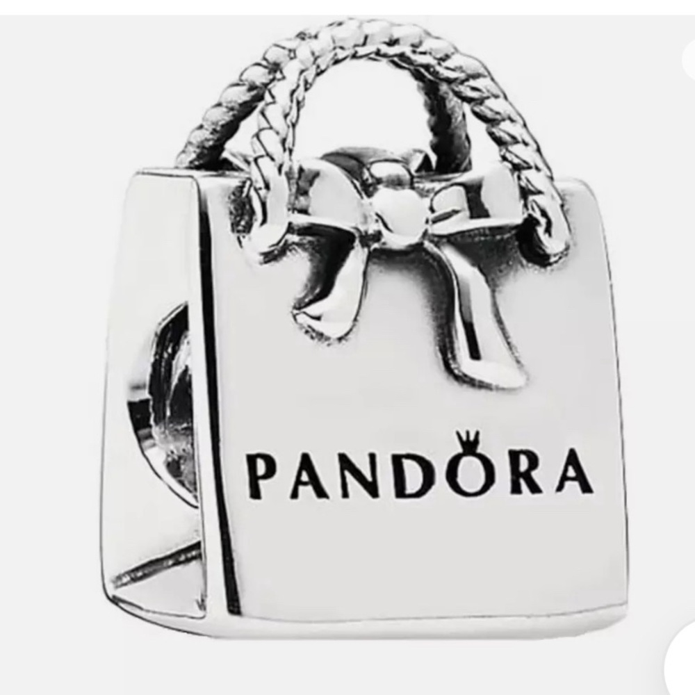 Authentic Pandora Shopping Bag Charm-Sterling 925